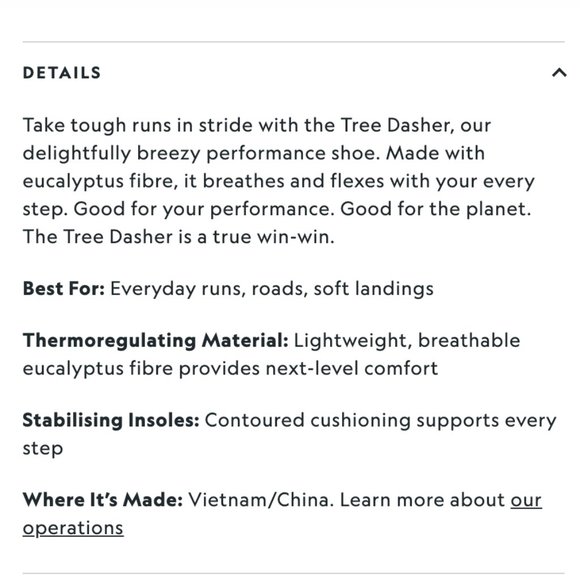 Allbirds Off-white Tree Dashers size 8.5 - Picture 8 of 8